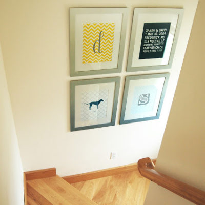 Ombre Frames and Graphic Prints
