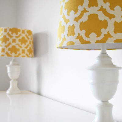 Lamp Makeover for Master Bedroom