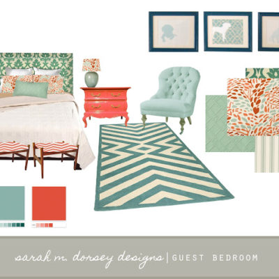 Guest Room Mood Board