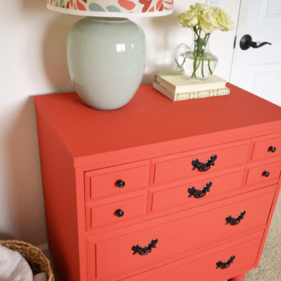 Coral Dresser for the Guest Bedroom