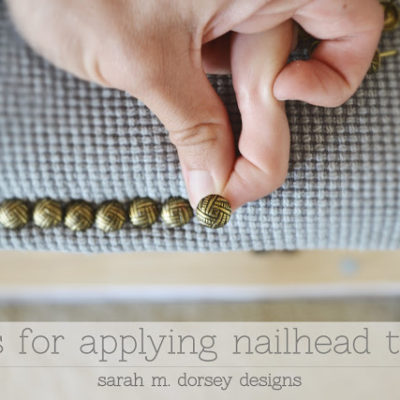 Tips for Applying Nailtrim (and what I’m nailheading!)