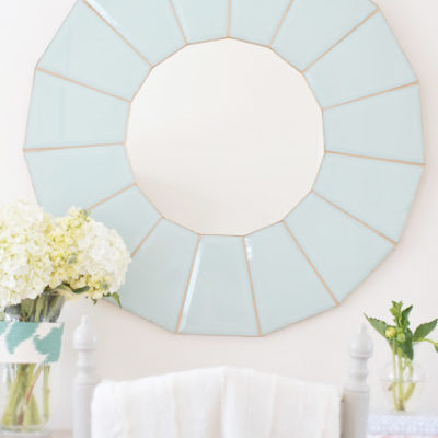 80s Chandelier to Glass Mirror | How To