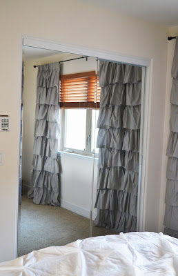 Drapery Panels for Closet Doors