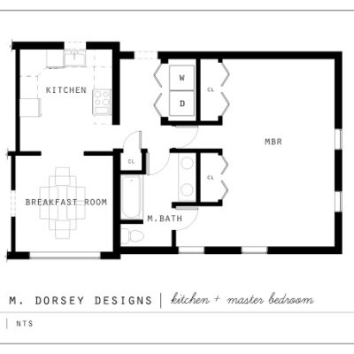Proposed Kitchen and Master Suite Remodel
