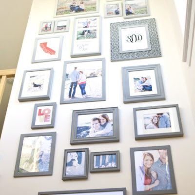 TALL Ombre Gallery Wall for the Landing