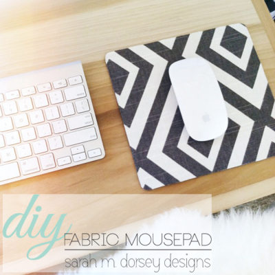 DIY in 1 hour or Less | Fabric Mousepad