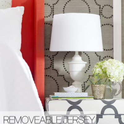 DIY in 1 Hour or Less | Removeable Jersey Lampshade cover