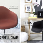 Dyeing an Upholstered Eames Shell Chair