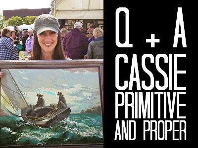 Q+A | Cassie Primitive and Proper