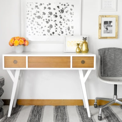 Mid Century Modern Vanity | Adding Custom Legs