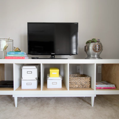 Ikea Expedit TV Stand with Birch Plywood