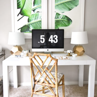 Large Scale Banana Leaf Prints | DIY