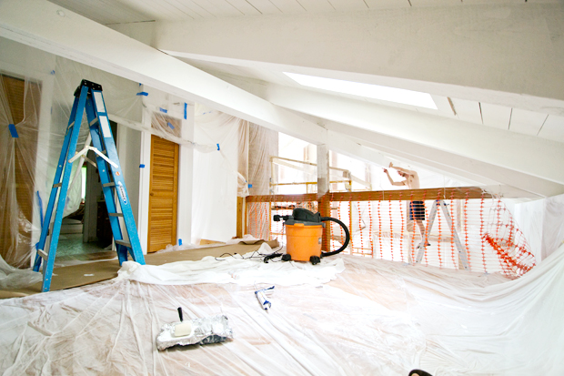 How To Spray A Planked Ceiling Dorsey