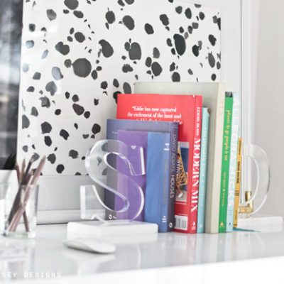 Lucite Marble Bookends DIY | Michaels Makers