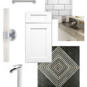 Bathroom Reno Mood Board + Process Photos