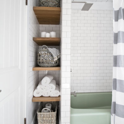 Bathroom Organization | Lower Bathroom Mini Reveal