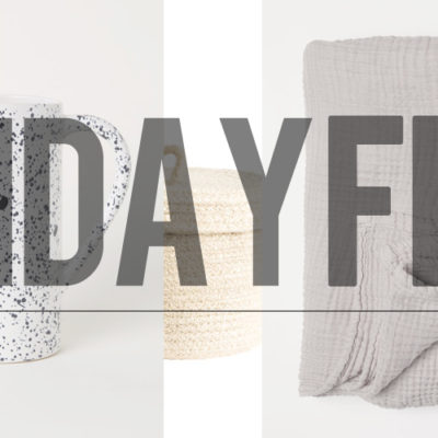 Friday Five | H&M Home Sale